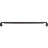 Top Knobs TK891SAB TK891 Brixton 18" Center to Center Cabinet Pull / Appliance Pull Sable