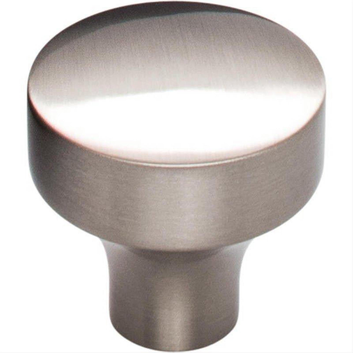 Top Knobs TK900BSN TK900 Kinney 1 1/8" Diameter Mushroom Cabinet Knob Brushed Satin Nickel