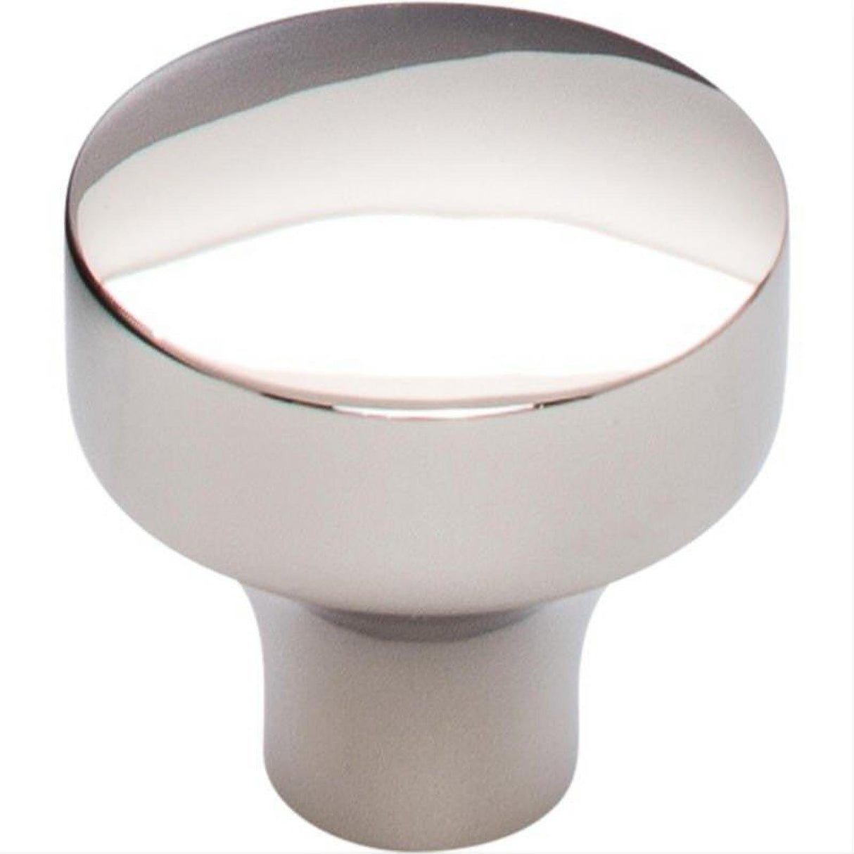 Top Knobs TK900PN TK900 Kinney 1 1/8" Diameter Mushroom Cabinet Knob Polished Nickel