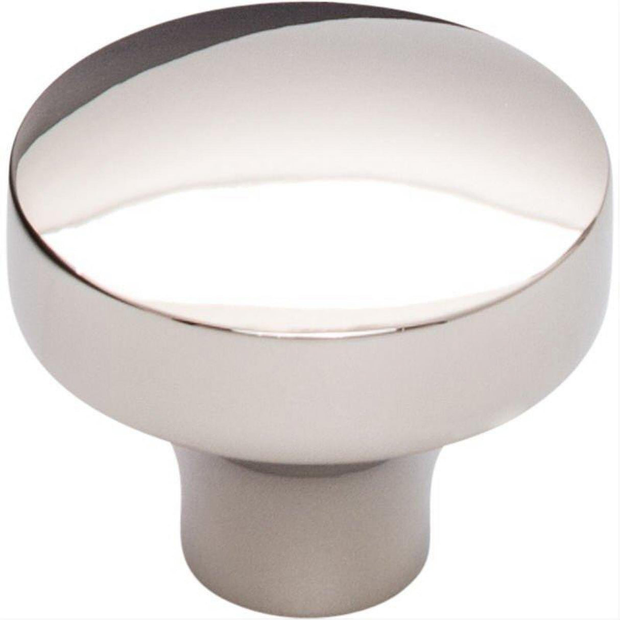 Top Knobs TK902PN TK902 Kinney 1 1/2" Diameter Mushroom Cabinet Knob Polished Nickel