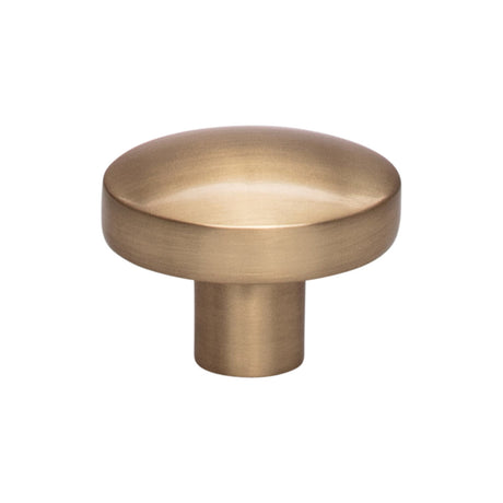 Top Knobs TK910HB Hillmont 1 3/8" Length Oval Knob Honey Bronze