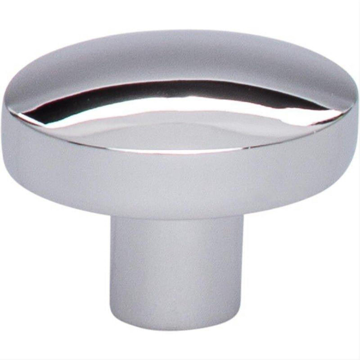 Top Knobs TK910PC TK910 Hillmont 1 3/8" Length Oval Cabinet Knob Polished Chrome