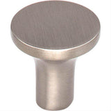 Top Knobs TK911BSN TK911 Marion 1" Diameter Mushroom Cabinet Knob Brushed Satin Nickel