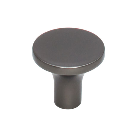 Top Knobs TK912AG Marion 1 1/8" Diameter Round Knob Ash Gray