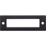 Top Knobs TK923BLK flat black backplates