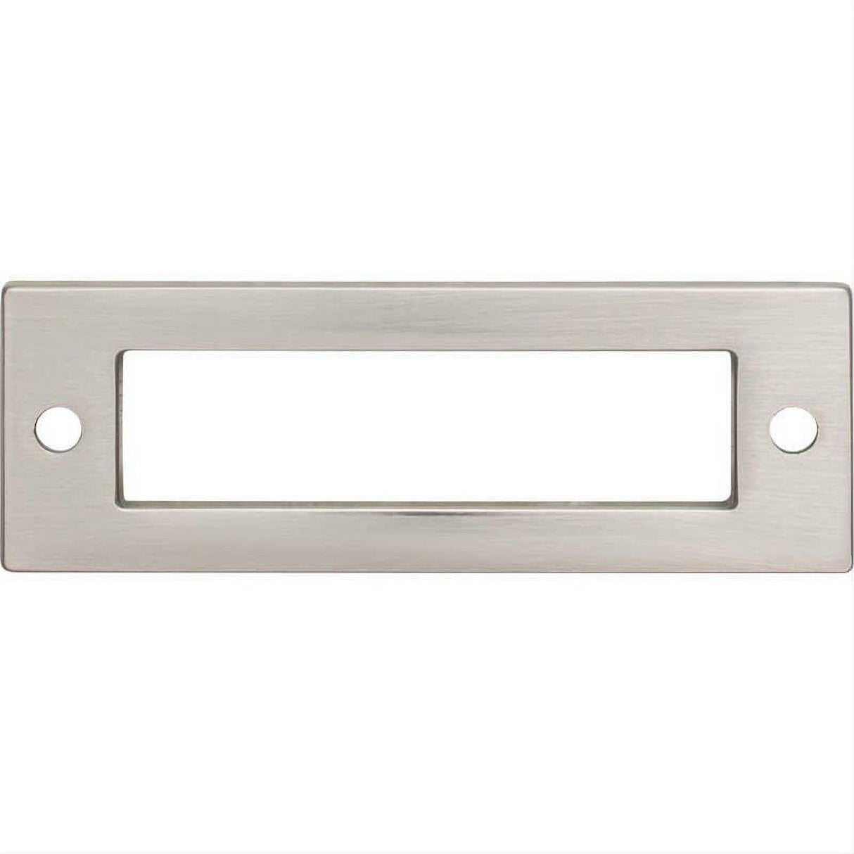Top Knobs TK923BSN TK923 Hollin 3" Center to Center Pull Backplate Brushed Satin Nickel