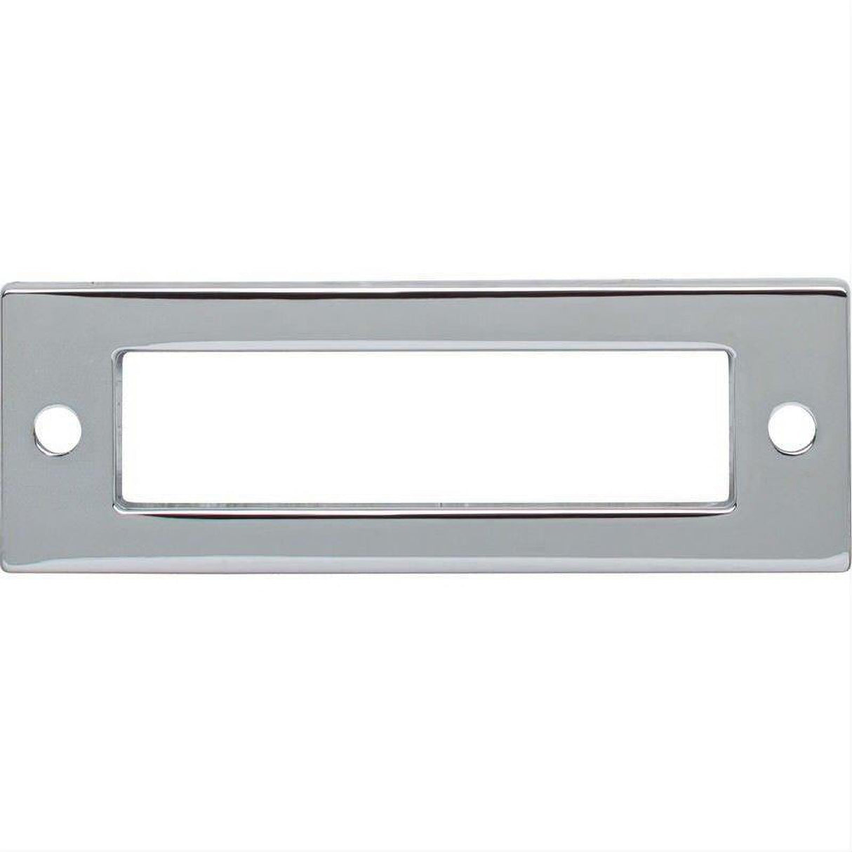 Top Knobs TK923PC TK923 Hollin 3" Center to Center Pull Backplate Polished Chrome