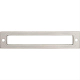 Top Knobs TK925BSN TK925 Hollin 5 1/16" Center to Center Pull Backplate Brushed Satin Nickel