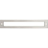 Top Knobs TK926BSN TK926 Hollin 6 5/16" Center to Center Pull Backplate Brushed Satin Nickel
