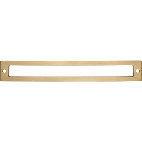 Top Knobs TK927HB Hollin 7 9/16" Center to Center Pull Backplate Honey Bronze