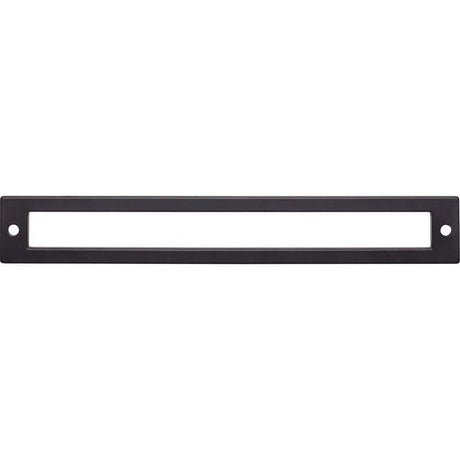 Top Knobs TK927BLK flat black backplates