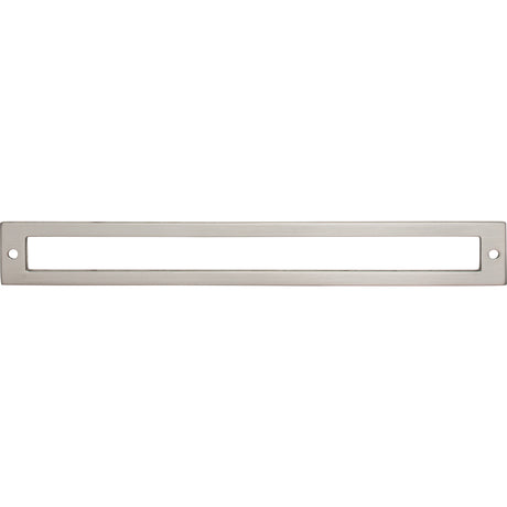 Top Knobs TK928BSN Hollin 8 13/16" Center to Center Pull Backplate Brushed Satin Nickel
