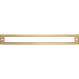Top Knobs TK928HB Hollin 8 13/16" Center to Center Pull Backplate Honey Bronze