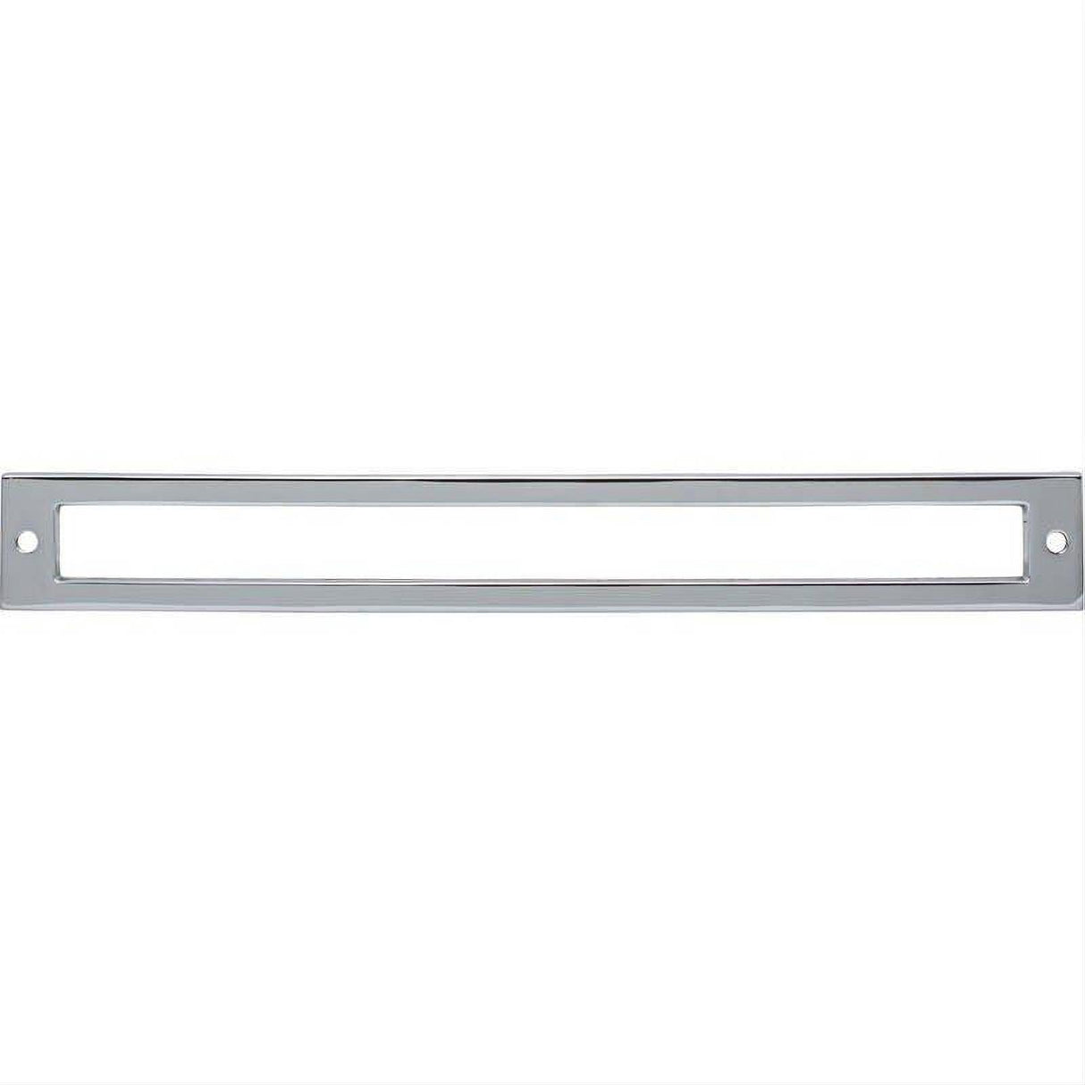 Top Knobs TK928PC TK928 Hollin 8 13/16" Center to Center Pull Backplate Polished Chrome