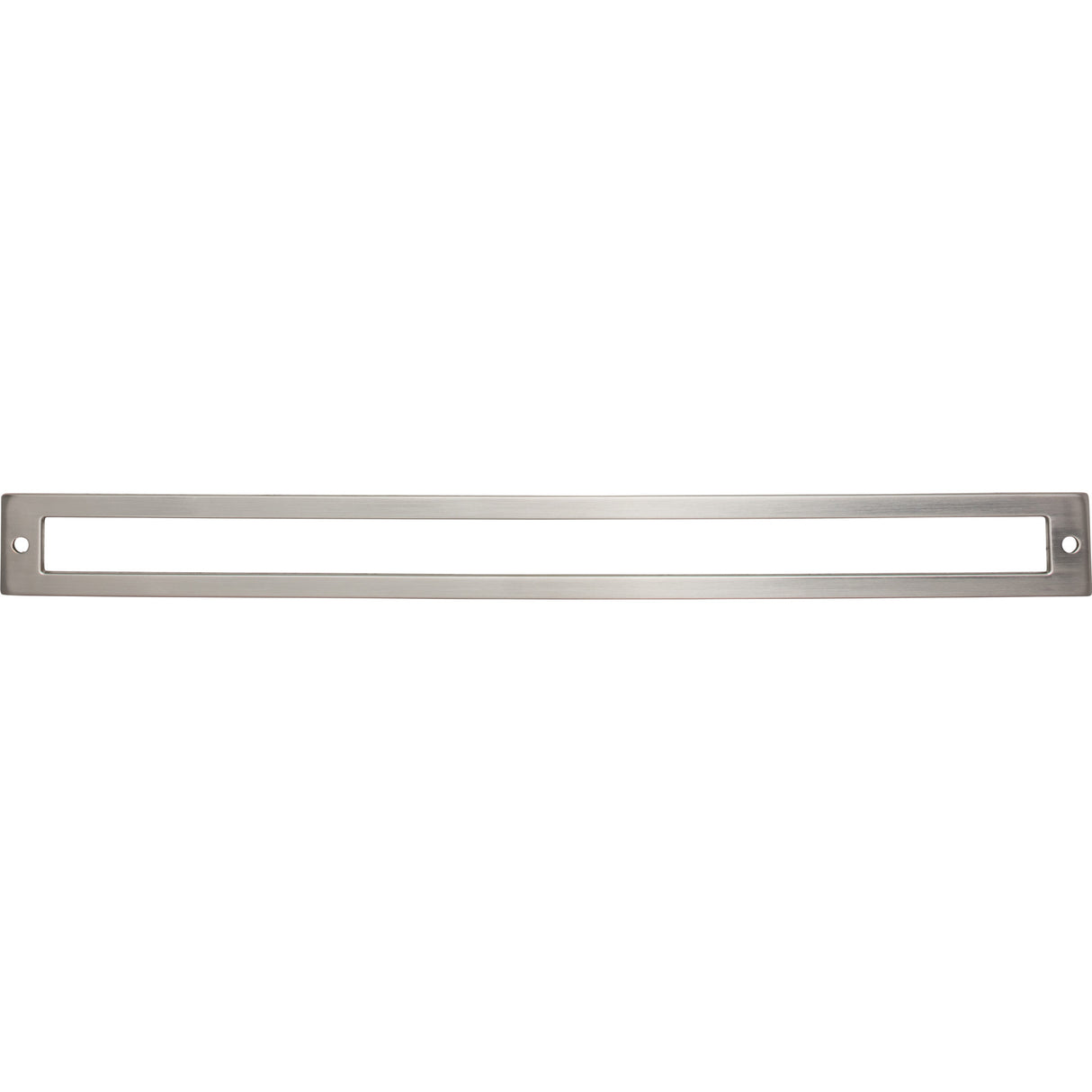 Top Knobs TK929BSN Hollin 12" Center to Center Pull Backplate Brushed Satin Nickel