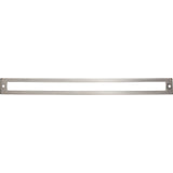 Top Knobs TK929BSN Hollin 12" Center to Center Pull Backplate Brushed Satin Nickel