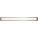 Top Knobs TK929BSN TK929 Hollin 12" Center to Center Pull Backplate Brushed Satin Nickel
