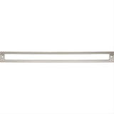 Top Knobs TK929PN TK929 Hollin 12" Center to Center Pull Backplate Polished Nickel