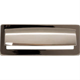Top Knobs TK937PN TK937 Hollin 3 3/4" Center to Center Cup Pull Polished Nickel