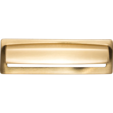 Top Knobs TK938HB Hollin 5 1/16" Center to Center Cup/Bin Pull Honey Bronze