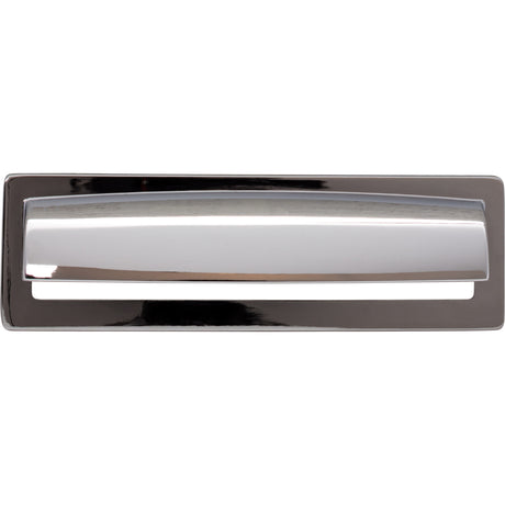 Top Knobs TK938PC Hollin 5 1/16" Center to Center Cup/Bin Pull Polished Chrome