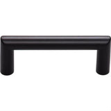 Top Knobs TK940BLK TK940 Kinney 3" Center to Center Bar Pull Flat Black
