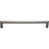 Top Knobs TK947AG TK947 Kinney 12" Center to Center Cabinet Pull / Appliance Pull Ash Gray