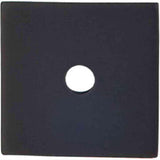 Top Knobs TK94BLK TK94 Square Backplate 1" Flat Black