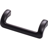 Top Knobs TK950BLK Kentfield 3 3/4" Center to Center Drop Handle Flat Black