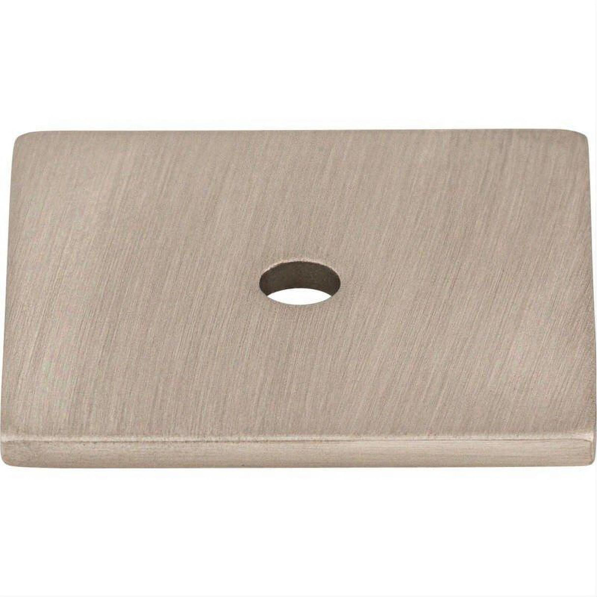 Top Knobs TK95BSN TK95 Square 1 1/4" Knob Backplate Brushed Satin Nickel