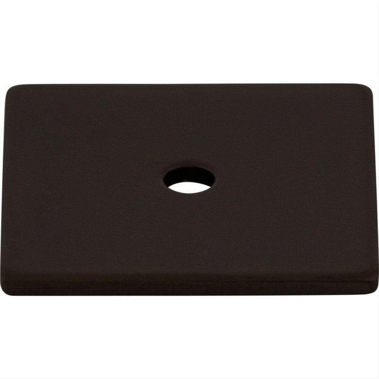 Top Knobs TK95ORB TK95 Square 1 1/4" Knob Backplate Oil Rubbed Bronze