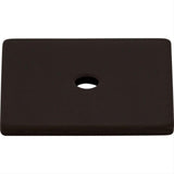 Top Knobs TK95ORB TK95 Square 1 1/4" Knob Backplate Oil Rubbed Bronze