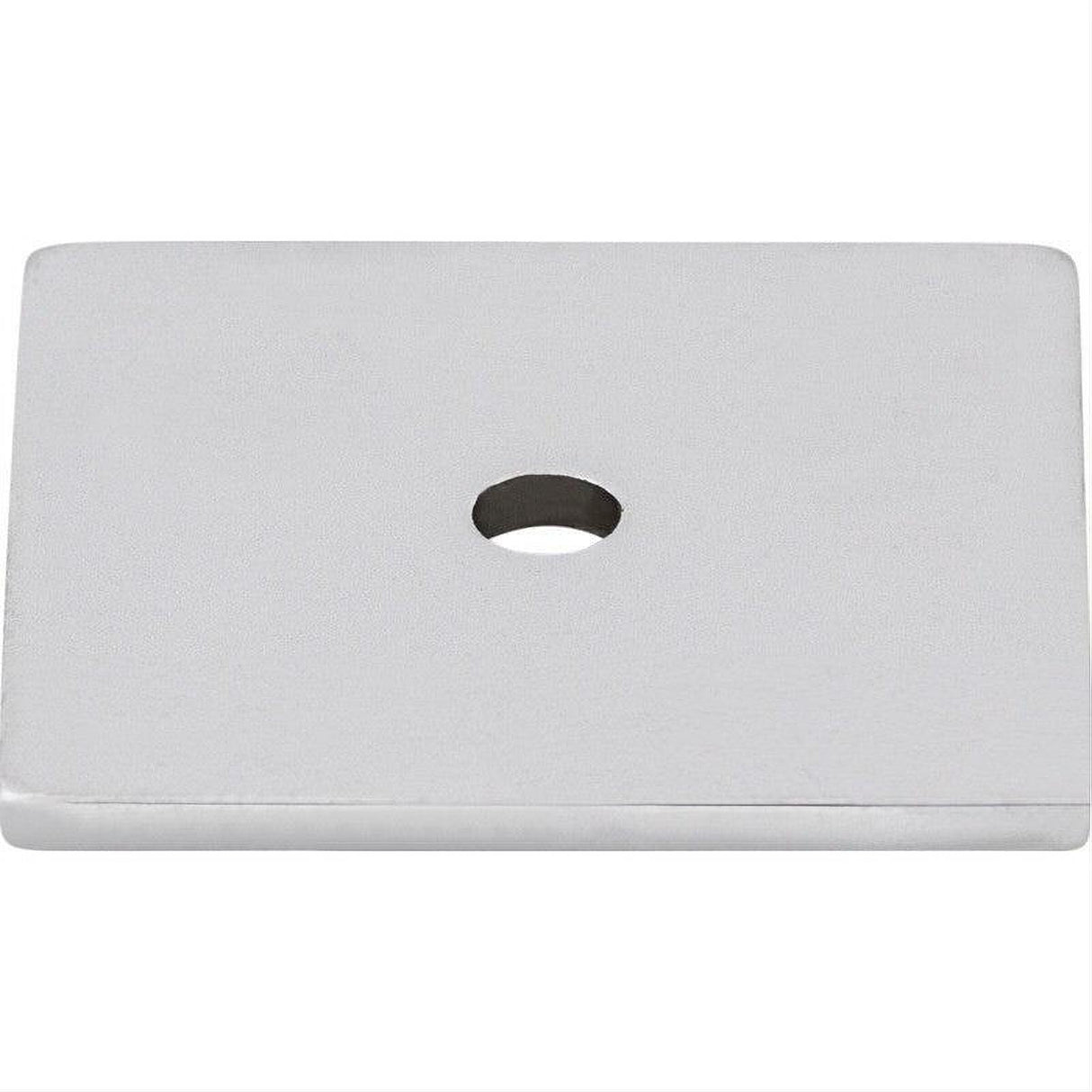 Top Knobs TK95PC TK95 Square 1 1/4" Knob Backplate Polished Chrome