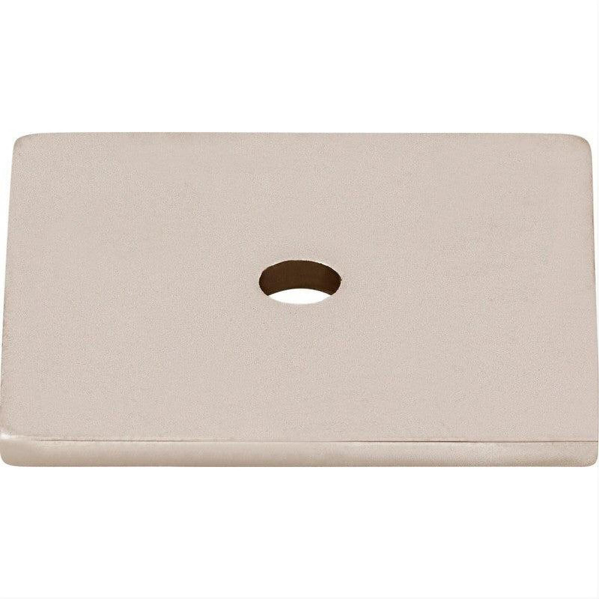 Top Knobs TK95PN TK95 Square 1 1/4" Knob Backplate Polished Nickel