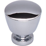 Top Knobs TK961PC TK961 Allendale 1 1/4" Diameter Mushroom Cabinet Knob Polished Chrome