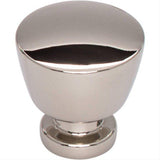 Top Knobs TK961PN TK961 Allendale 1 1/4" Diameter Mushroom Cabinet Knob Polished Nickel