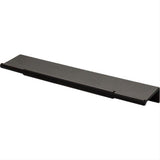 Top Knobs TK973BLK TK973 Crestview 6" Center to Center Finger Pull Flat Black