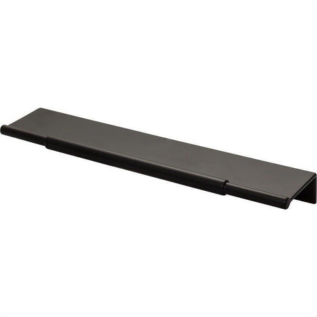 Top Knobs TK973BLK TK973 Crestview 6" Center to Center Finger Pull Flat Black