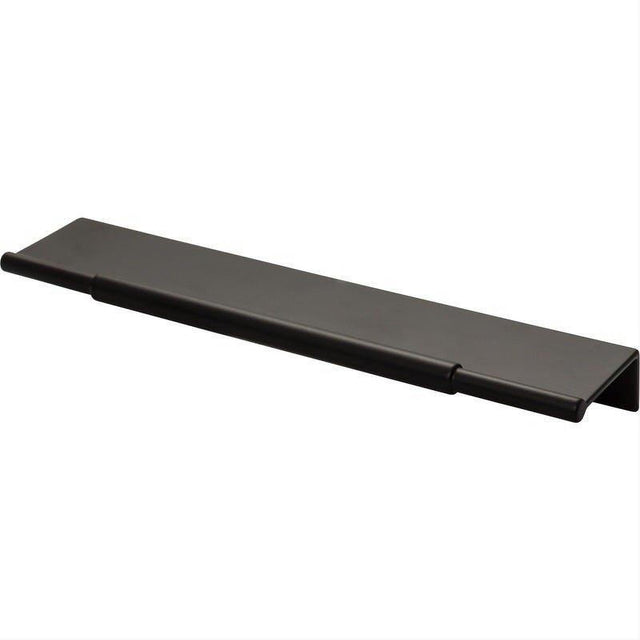 Top Knobs TK973BLK TK973 Crestview 6" Center to Center Finger Pull Flat Black