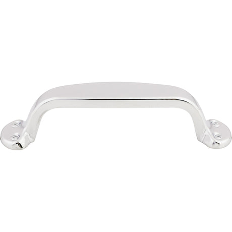 Top Knobs M531 Trunk 3 3/4" Center to Center Bar Pull Polished Chrome