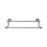 Top Knobs TUSC7PTA TUSC7 Tuscany Bath Towel Bar 18" Double Pewter Antique