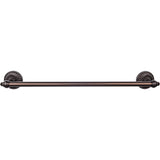 Top Knobs TUSC8ORB TOP BATH (R) Tuscany Bath Single 26 1/2" Wall Mounted Towel Bar Oil Rubbed Bronze