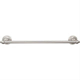 Top Knobs TUSC8BSN TUSC8 Tuscany Bath Towel Bar 24 Inch Single Brushed Satin Nickel