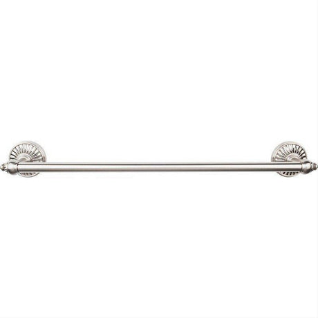 Top Knobs TUSC8BSN TUSC8 Tuscany Bath Towel Bar 24 Inch Single Brushed Satin Nickel