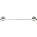 Top Knobs TUSC8PTA TUSC8 Tuscany Bath Towel Bar 24 Inch Single Pewter Antique