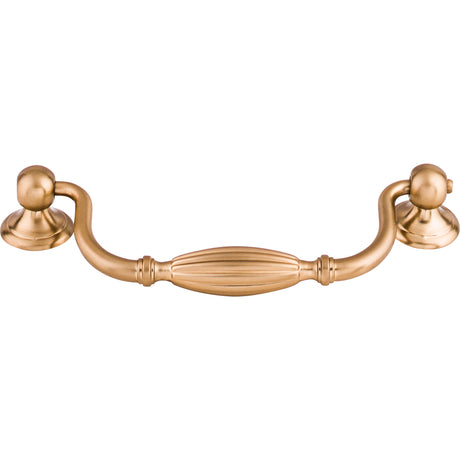 Top Knobs M1628 Tuscany 5 1/16" Center to Center Drop Handle Brushed Bronze