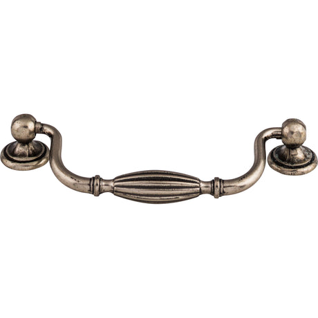 Top Knobs M133 Tuscany 5 1/16" Center to Center Bar Pull Pewter Antique