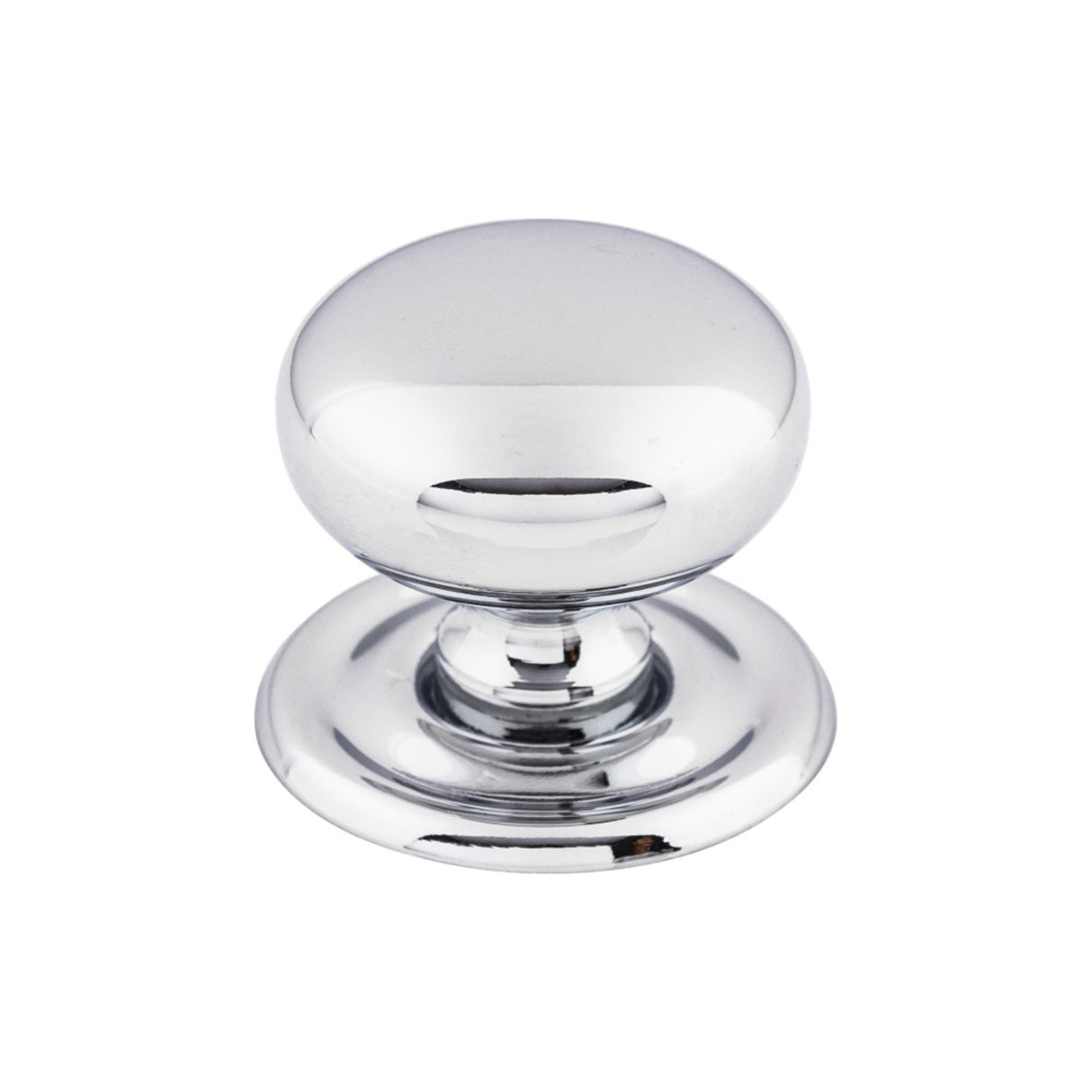 Top Knobs Victoria Knob 1-1/4" w/Backplate