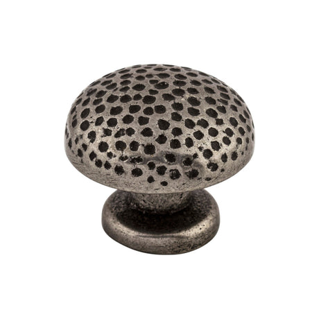 Top Knobs M48 Warwick 1 1/4" Diameter Round Knob Cast Iron