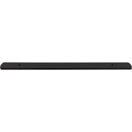Top Knobs TK3277BLK Wescott 12" Center to Center Pull Backplate Flat Black